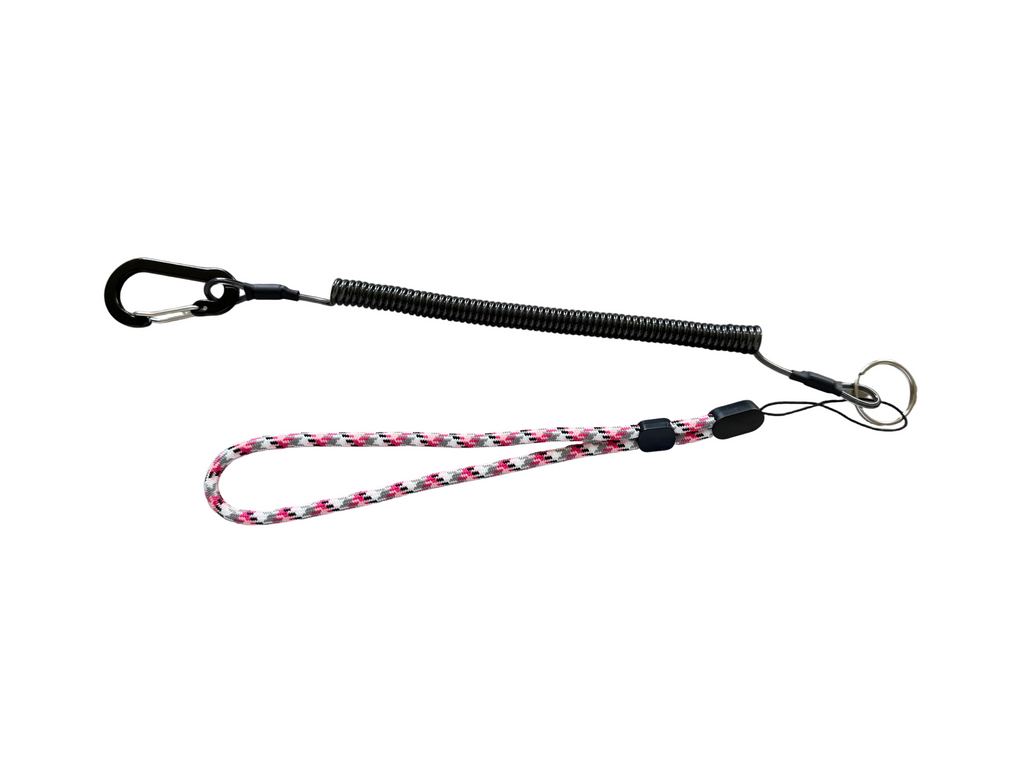 HobbyLink (Pink Wristlet/Black Rope-6FT Stretched)